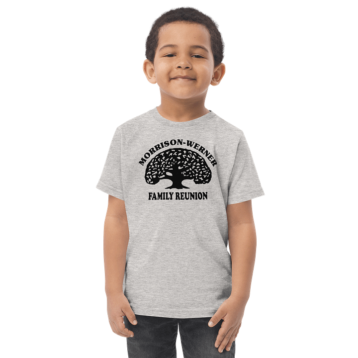 "Morrison-Werner Family Tree" Toddler Jersey Tee (Light) product image (1)