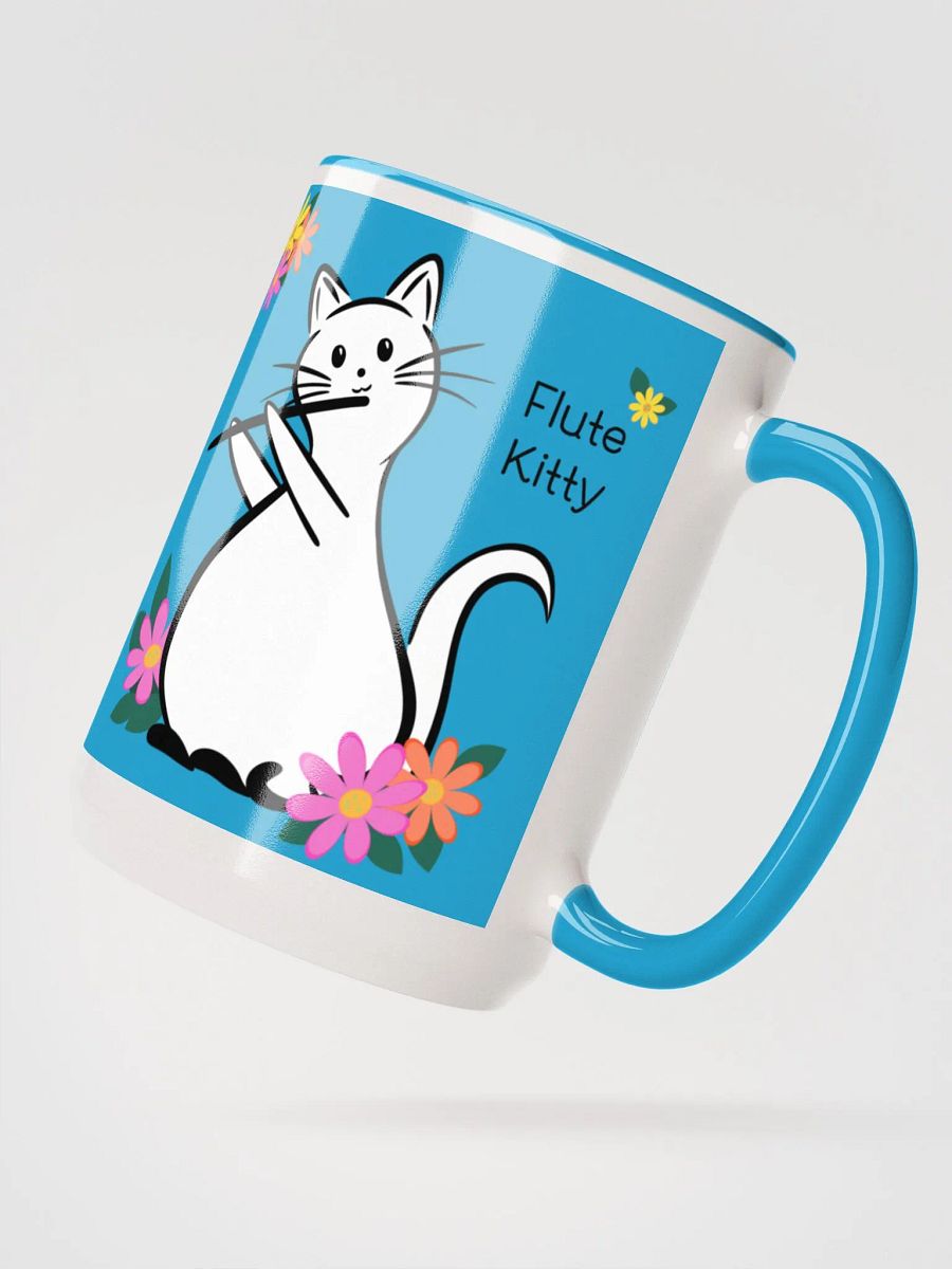 Flute Kitty Mug 15 oz - C Flute product image (3)