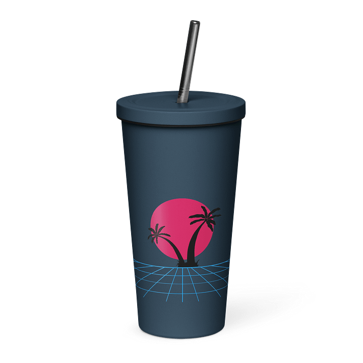 Synthwave Sunset Insulated Tumbler product image (1)