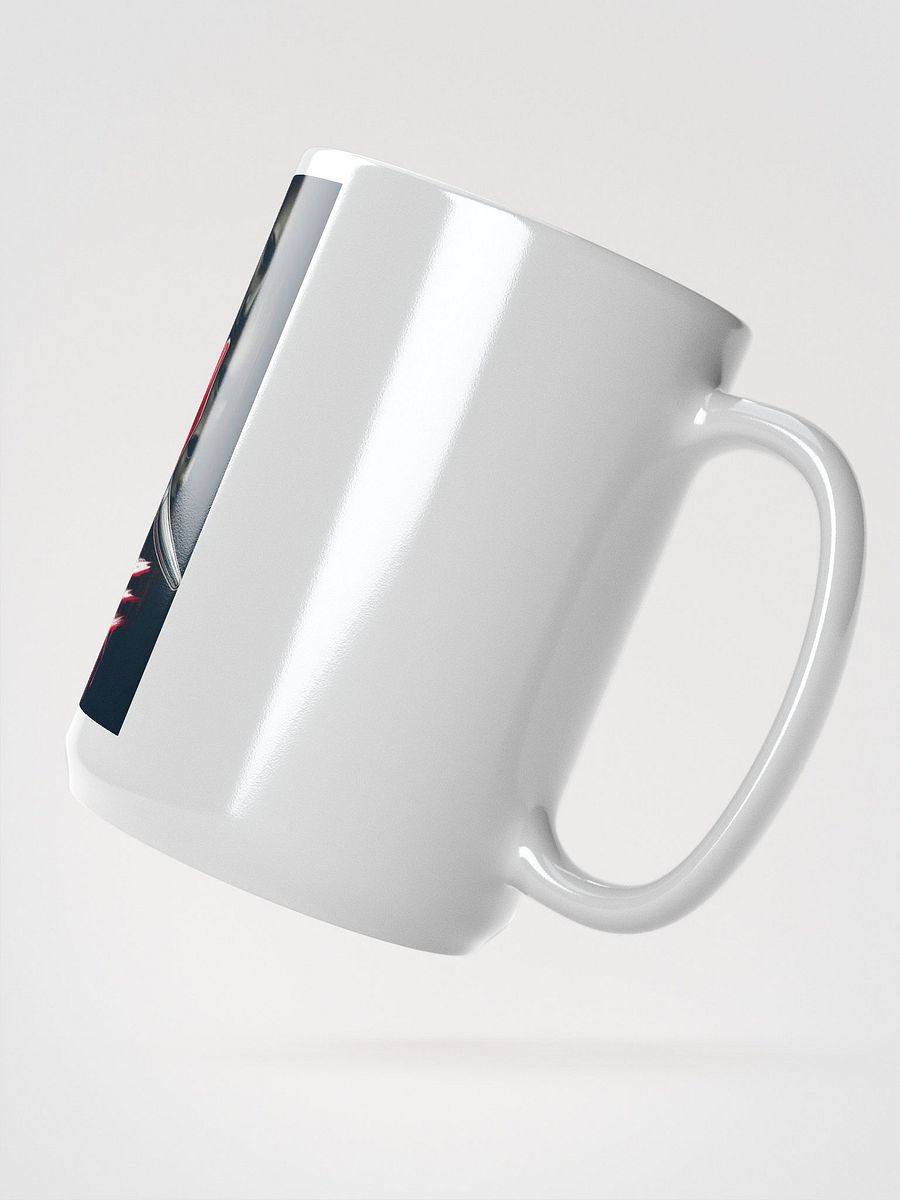 Feathered AD Logo White Glossy Mug product image (2)
