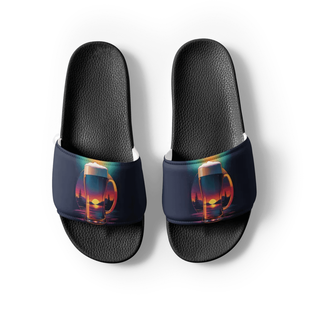 Beer Sunset Womens Slip on Slides product image (6)
