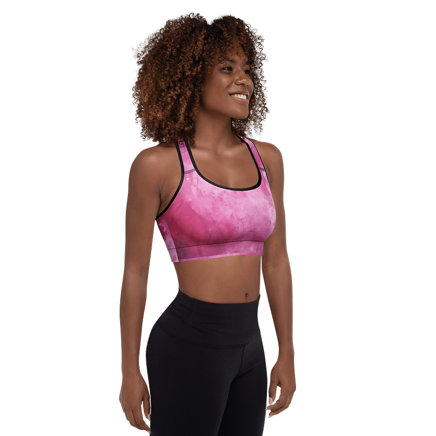Pink Cloud Women’s Padded Sports Bra product image (4)