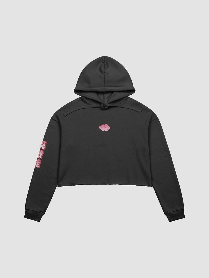 Nihon Heathens Crop Top Hoodie - Pale Red product image (1)