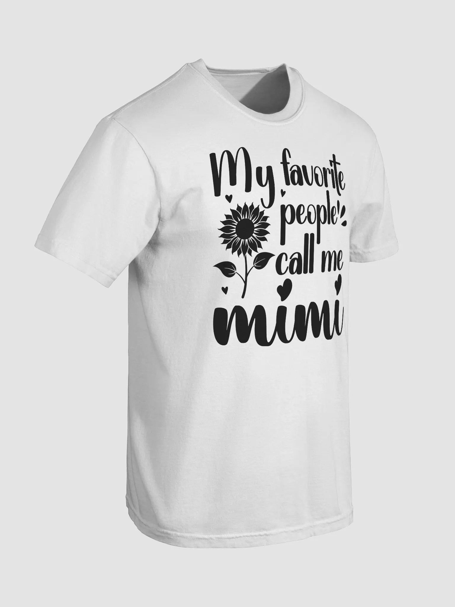 My Favorite People Call Me MIMI, Grandma Comfort Colors T-shirt product image (23)