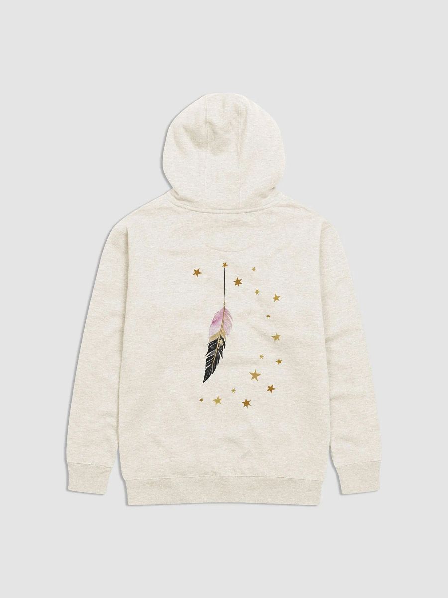 Pink and Gold Glitter Medicine Shield Bear Hoodie product image (13)
