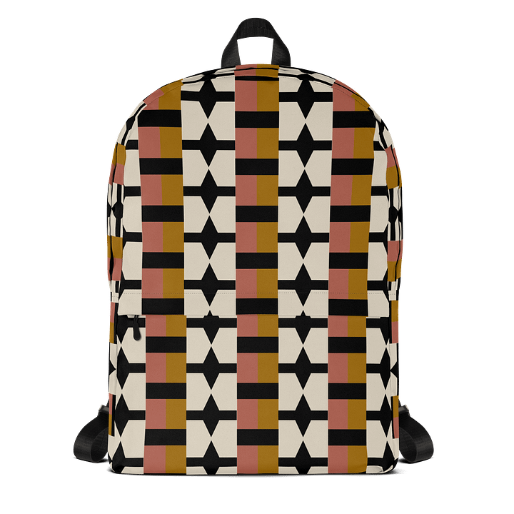 Kinfolk Kente Laptop Backpack w/ Front Pocket in Cider product image (1)