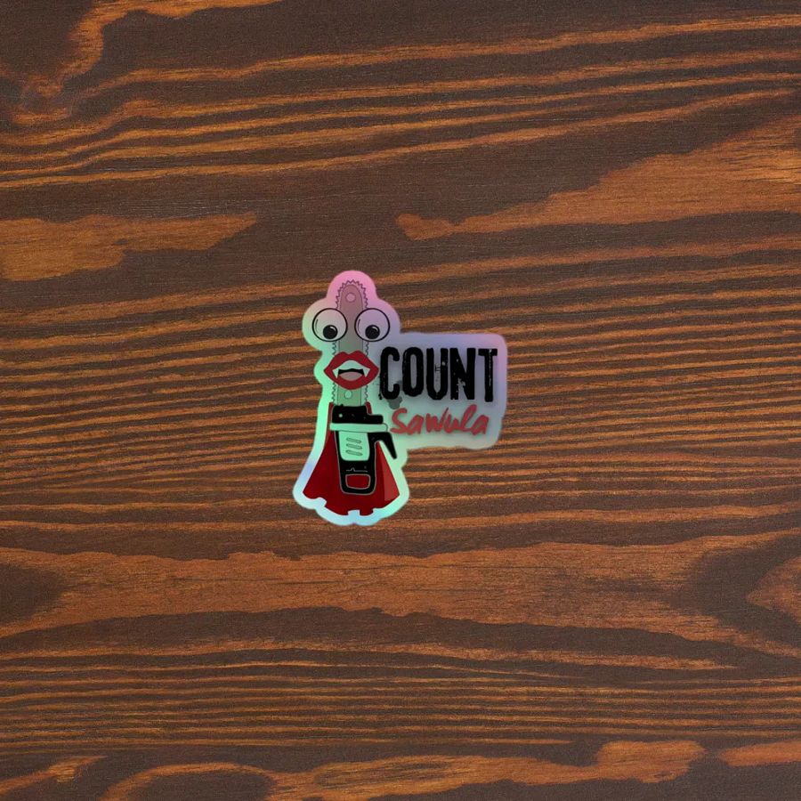 Count Sawula Holographic Sticker product image (5)