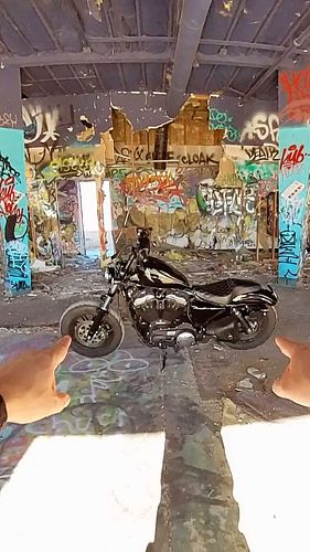 We took over an abandoned water park 🏍️ 💦 

▶️ Vid in bio 
📍 Lake Dolores Waterpark, Newberry Springs, CA

#kevlarxkoffee #ha...