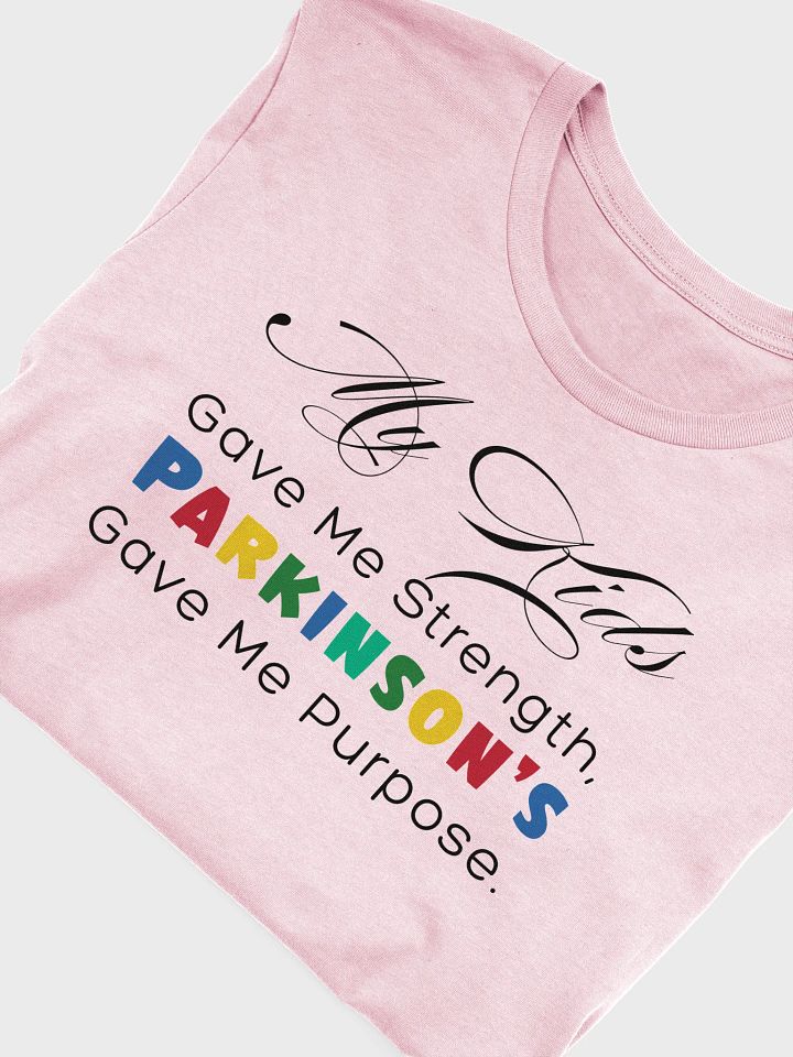 Parkinson’s Kids Parent Purpose Bella Canvas T-shirt product image (7)