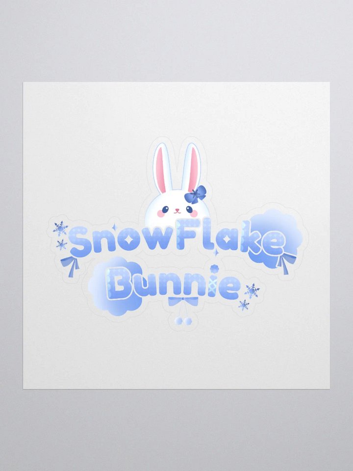 SnowFlakeBunnie - Version 2 product image (2)