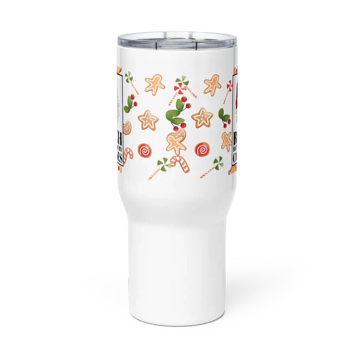 Santa's Cookie Demand Travel Mug product image (2)