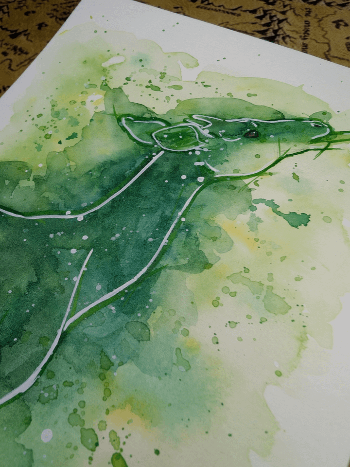 Okapi in Green product image (2)