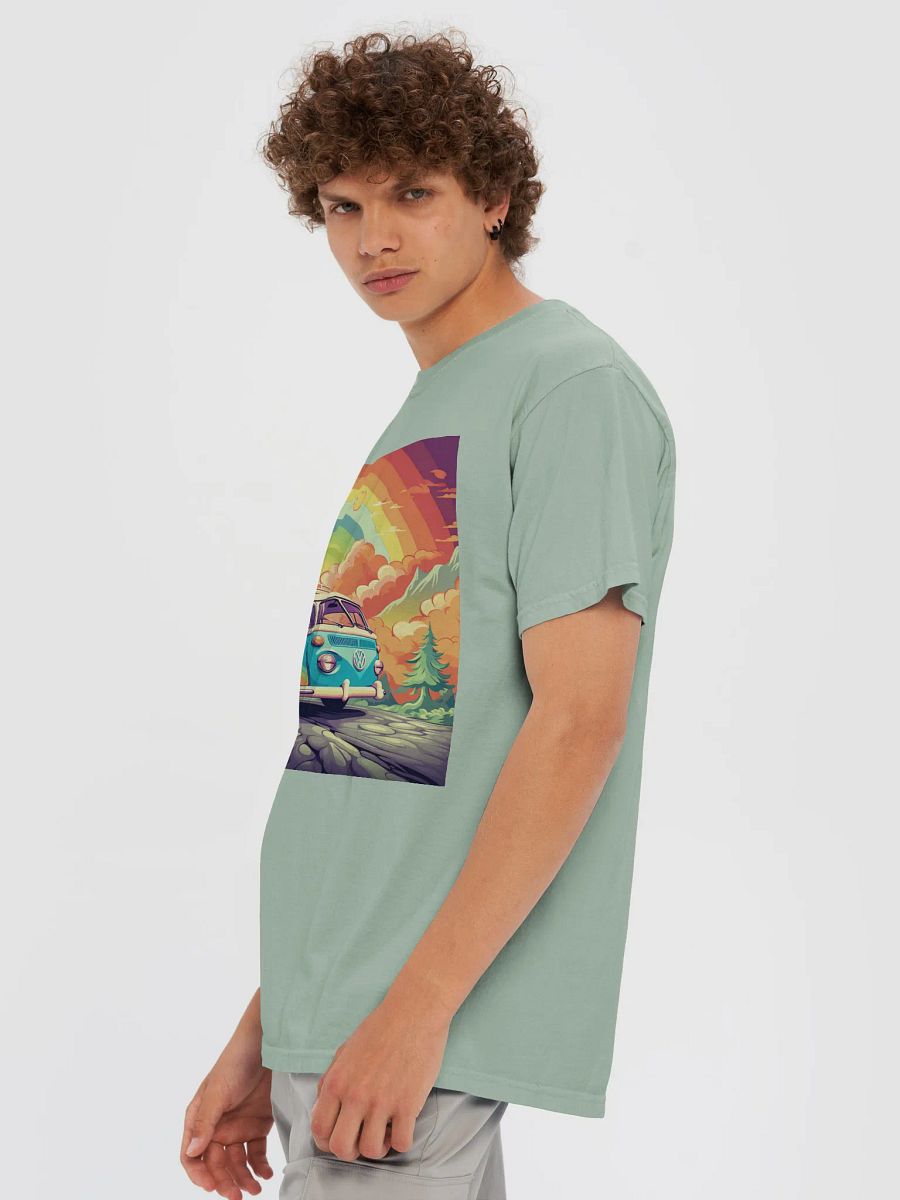 Psychedelic VW Bully ,T 1 Van Retro T-Shirt product image (36)