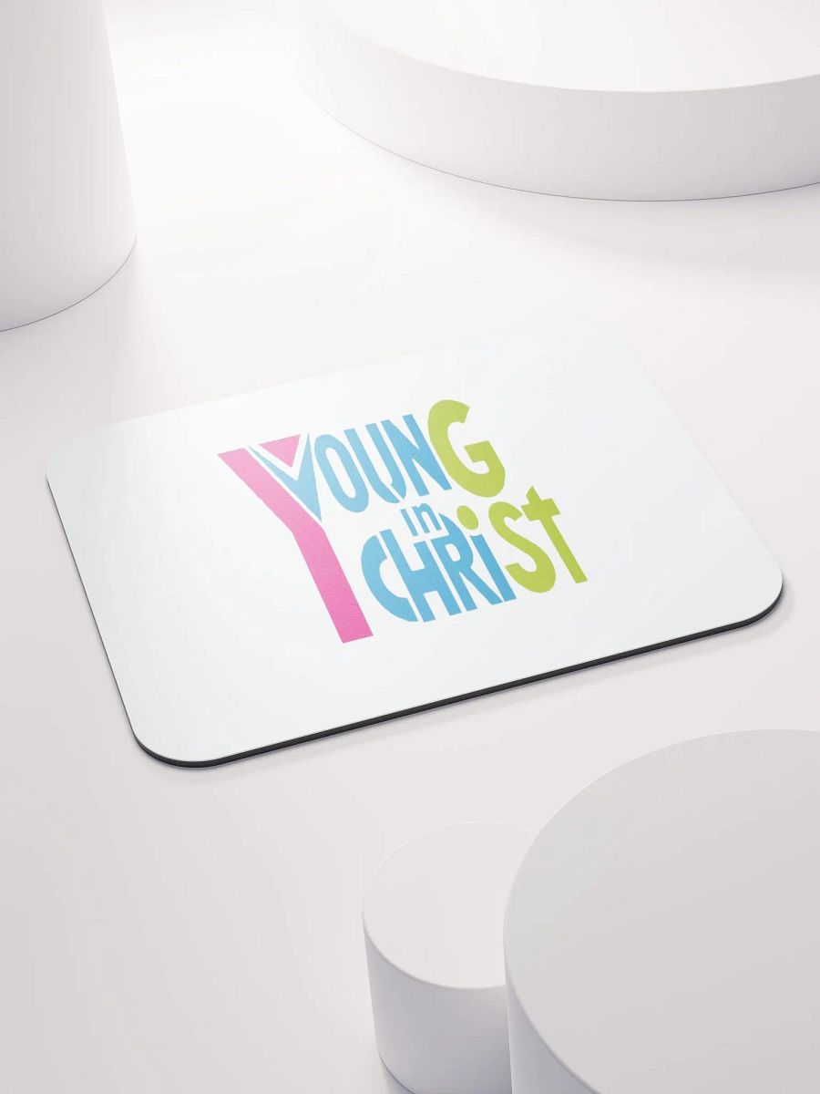 Colorful 'Young in Christ' Mouse Pad product image (4)
