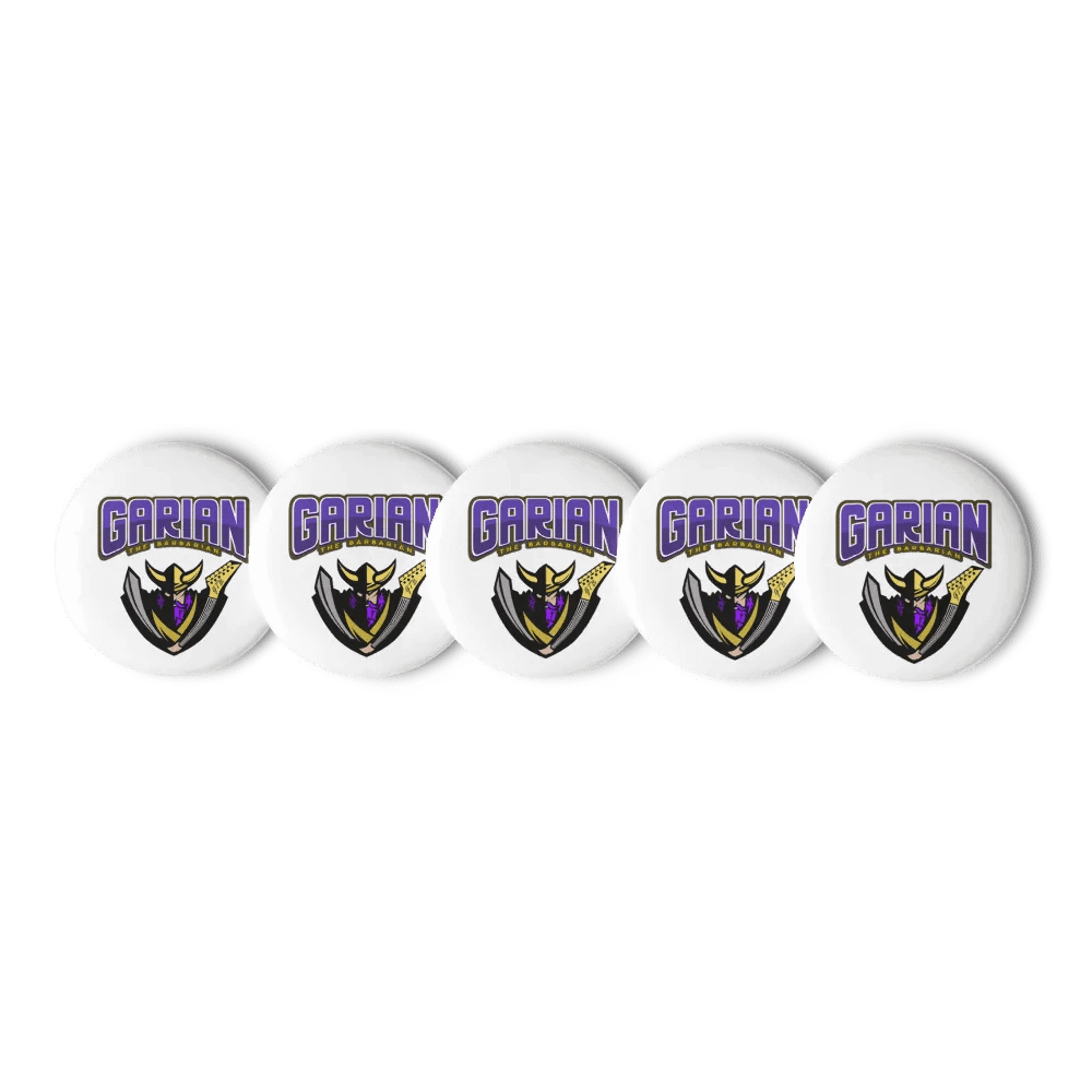 Logo Pins (Set Of 5) product image (6)