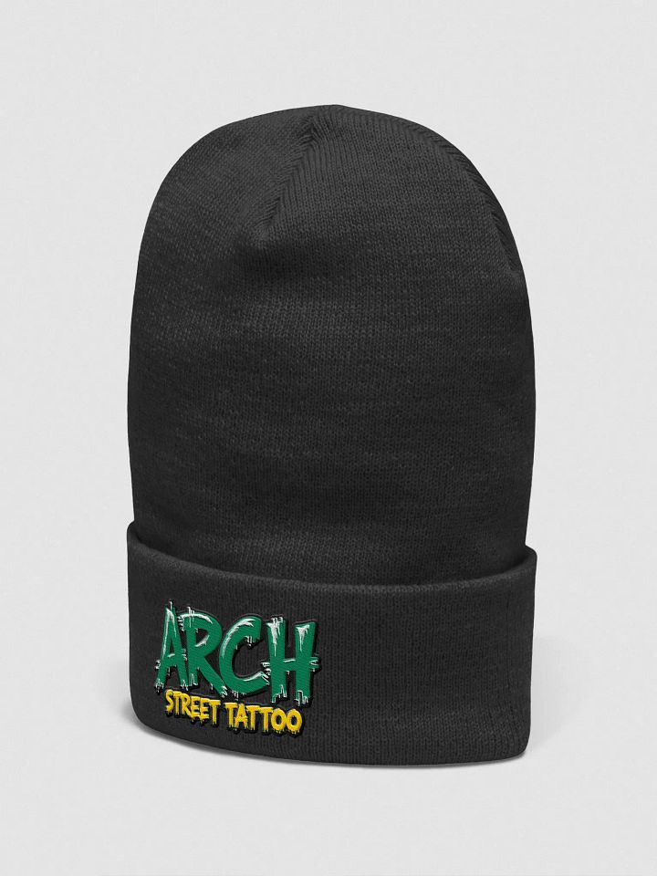 ARCH STREET TATTOO CO. # 1 Drip Effect Street Tattoo Beanie product image (2)