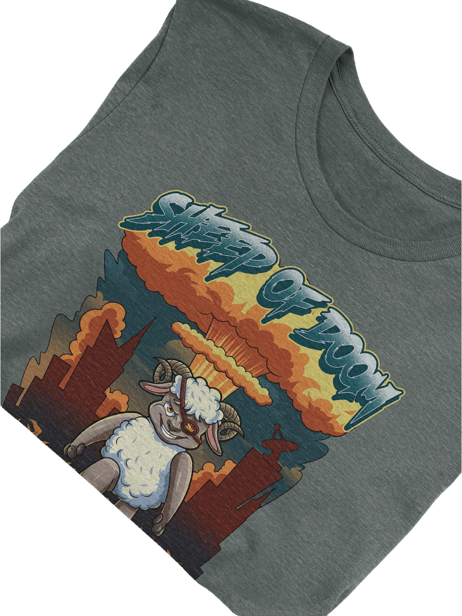 THE SHEEP OF DOOM Unisex Adult T-Shirt product image (6)