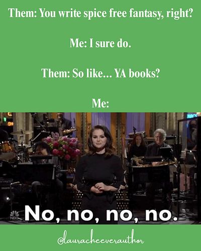 CONFESSION: I don't think of teens AT ALL when I'm writing.😅🙃

Allow me to explain.

Hi, my name is Laura Cheever and I am a ...