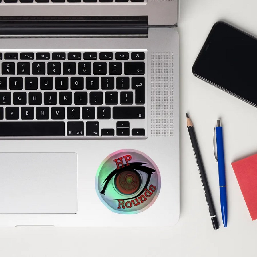Logo Kiss cut Sticker Reflective product image (10)