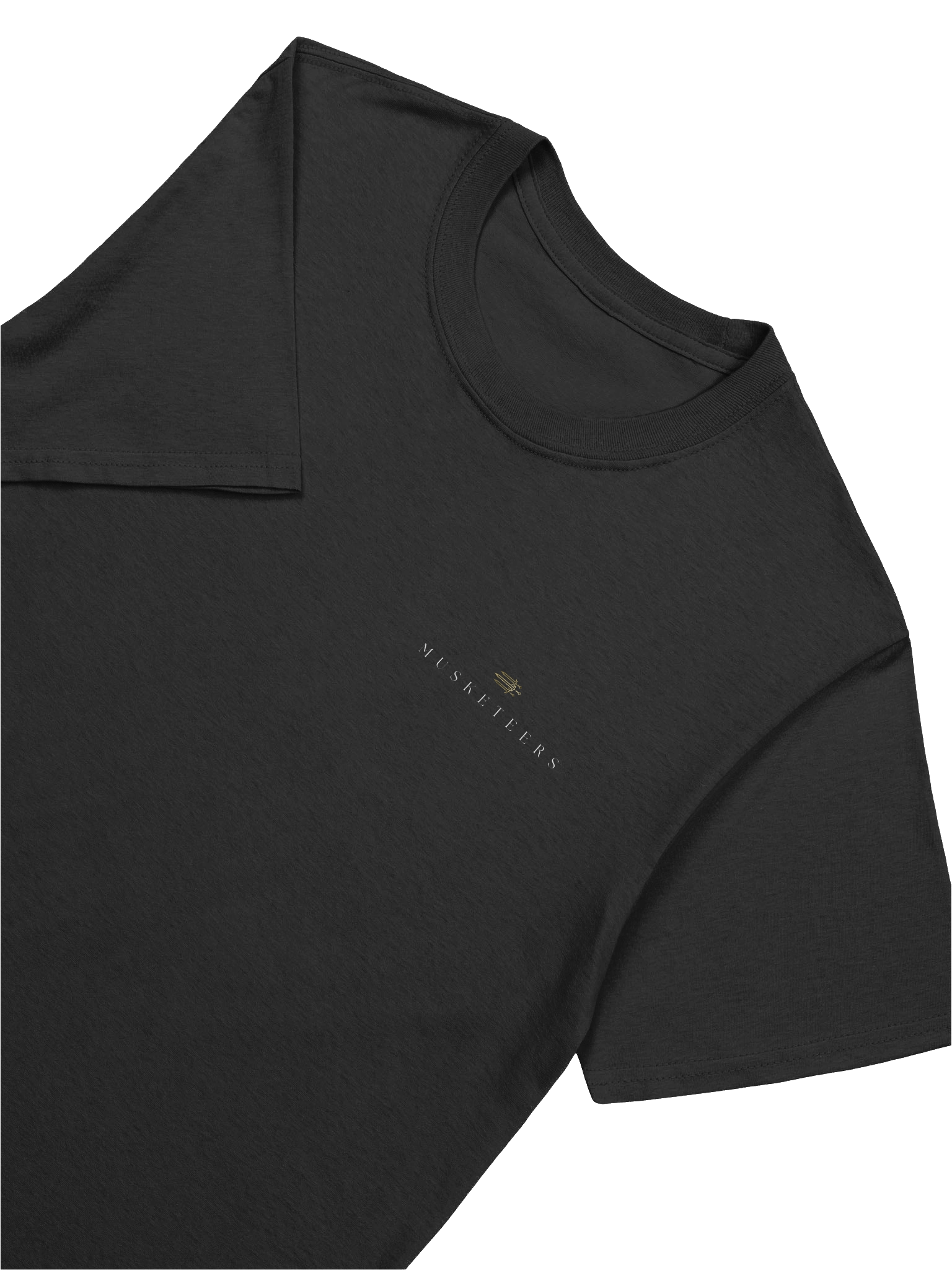 3 Musketeers Swords Black Cotton Tee product image (7)