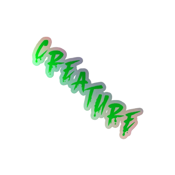 Creature Holographic Sticker product image (2)