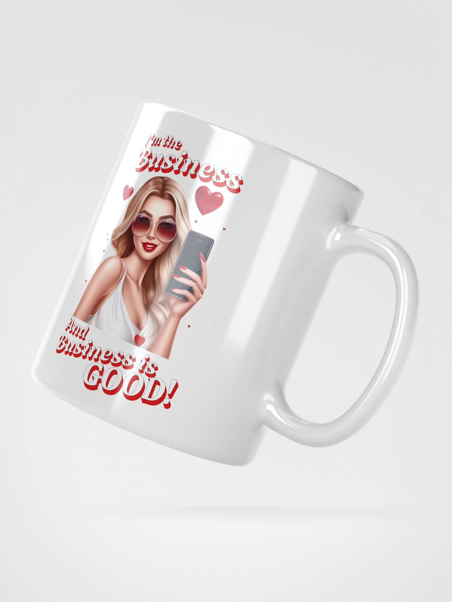 I'm The Business - Social Media Influencer - Coffee or Soup Mug - 11 oz - 15 oz - 20 oz - v2 product image (5)