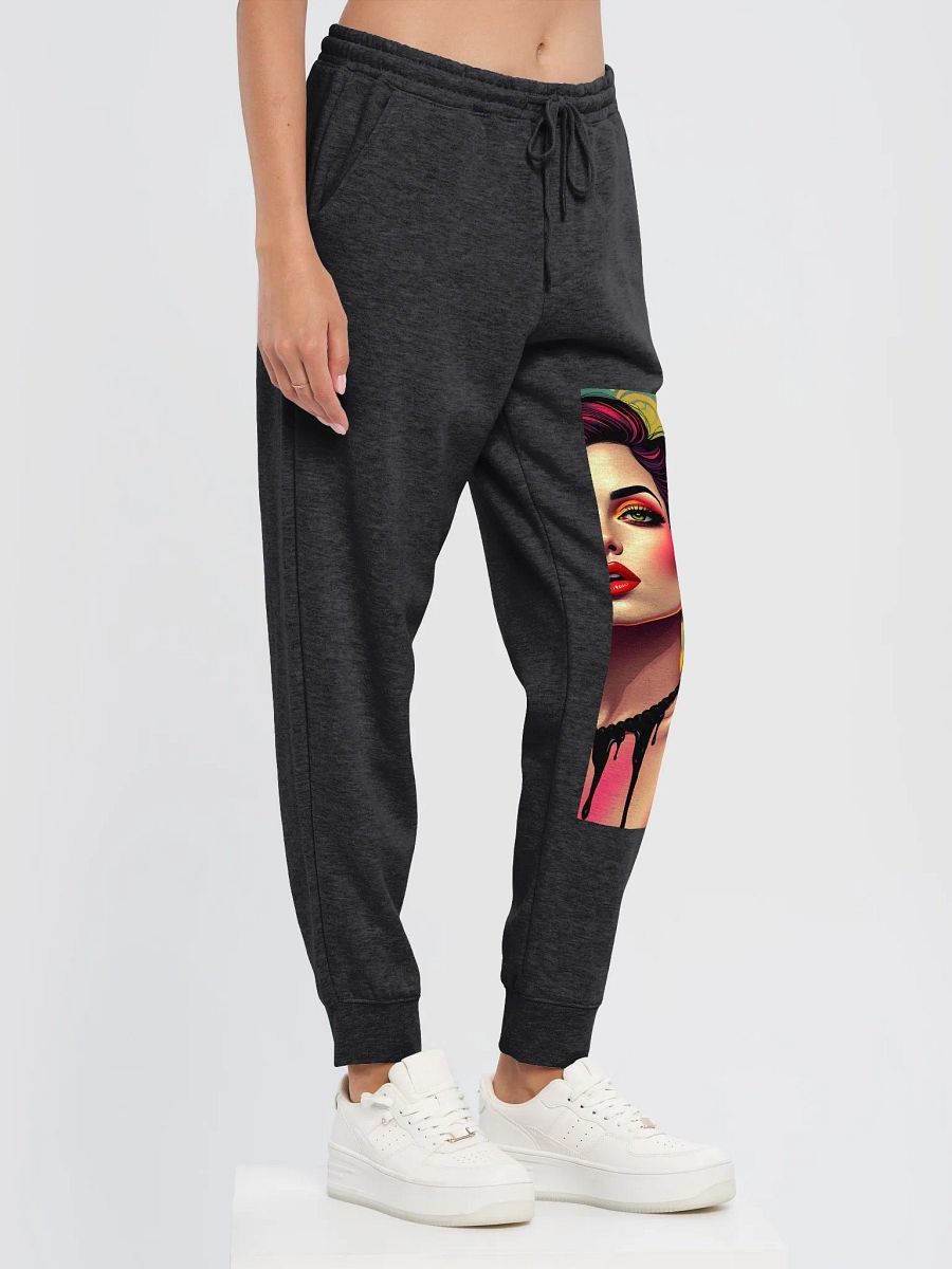 Vibrant Femme Fatale pop art Sweatpants product image (3)