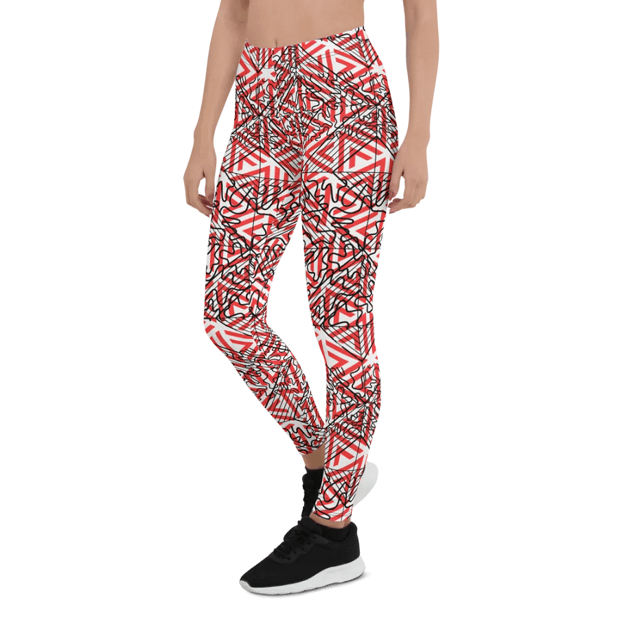 JoBeths' Designed Adult Leggings👖Black Web 🕸 product image (8)