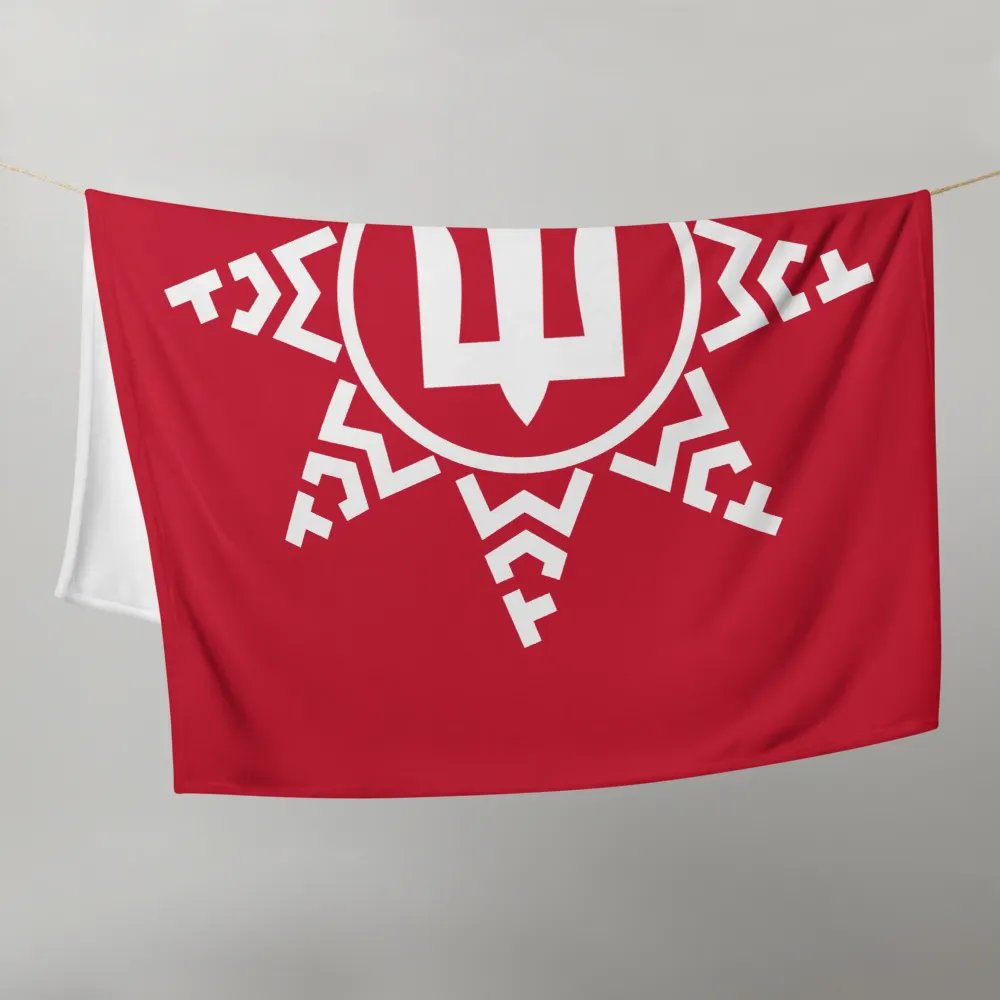 AFU Xmas Star Throw Blanket product image (9)