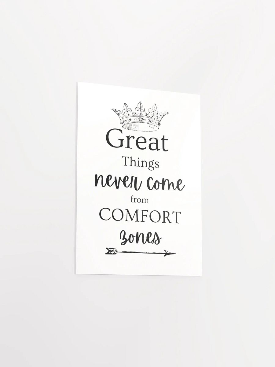 Wall Art 'Great Things' Motivational Poster product image (6)