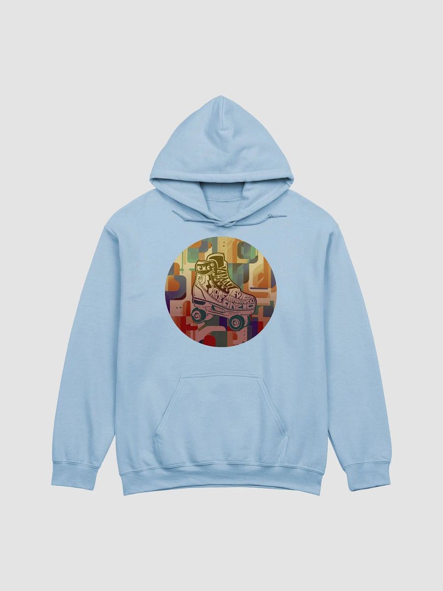 Evie Skates Jumbled Streets Hoodie Sky Blue product image (2)