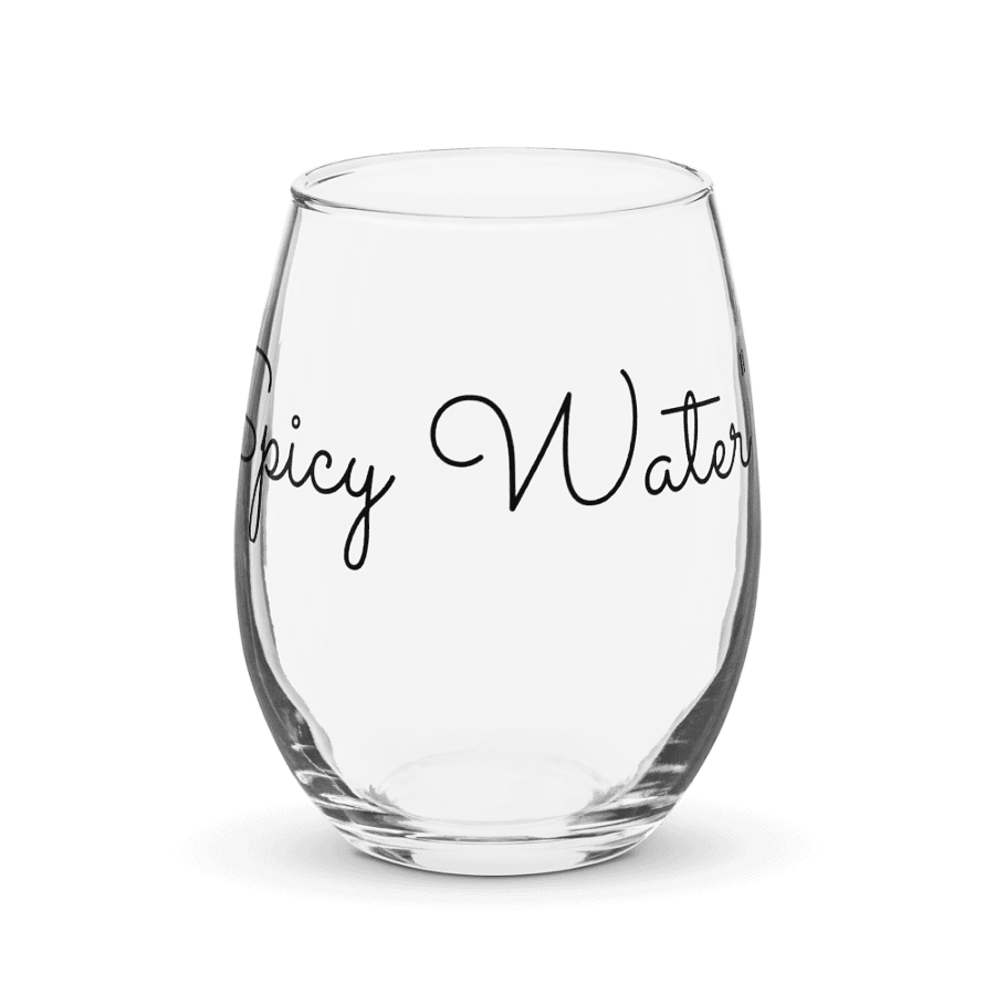 Spicy water wine glass product image (4)
