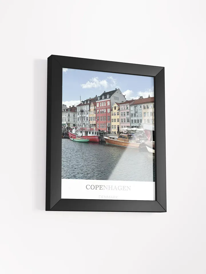 Copenhager - Framed High-Quality Matte Poster product image (2)