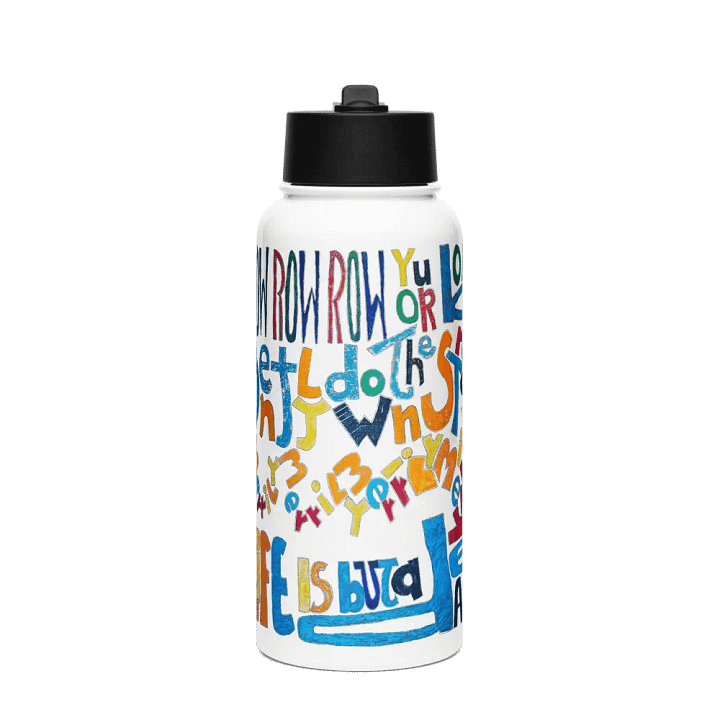 Row Row Row Your Boat Waterbottle product image (1)