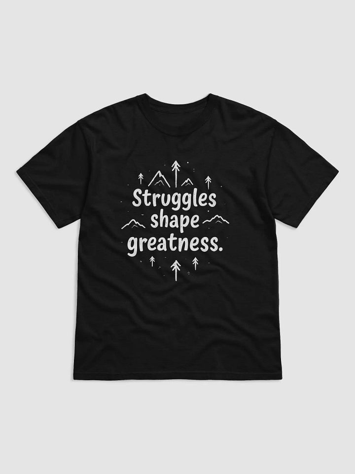 Unlock Your Inner Strength with the Keanu Reeves-Inspired  Struggles Shape Greatness T-Shirt – Wear Your Journey, Embrace Your Power product image (1)