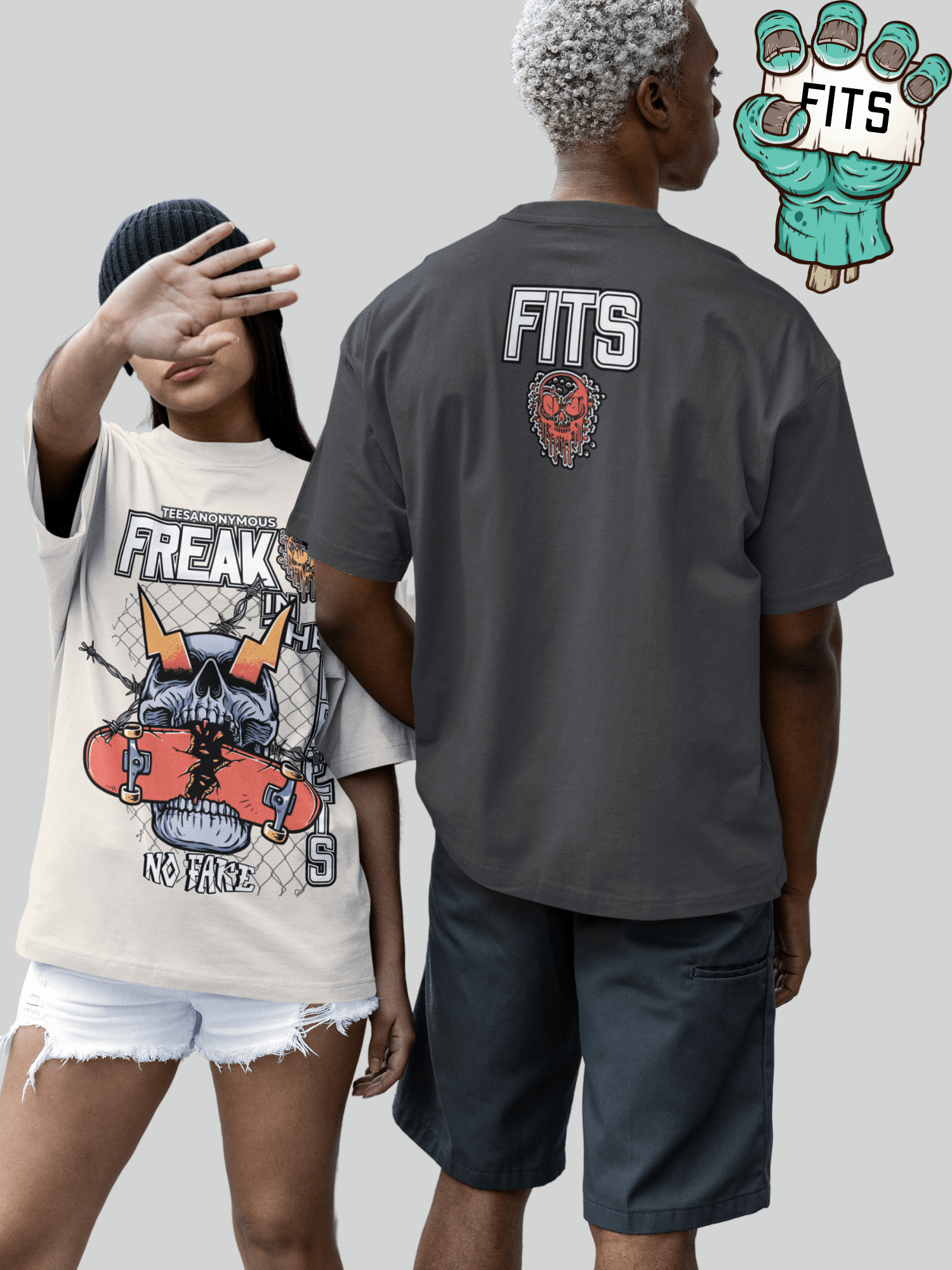 Streetwear Graphic Tee – Wipe Out by Freak in the Streets product image (4)