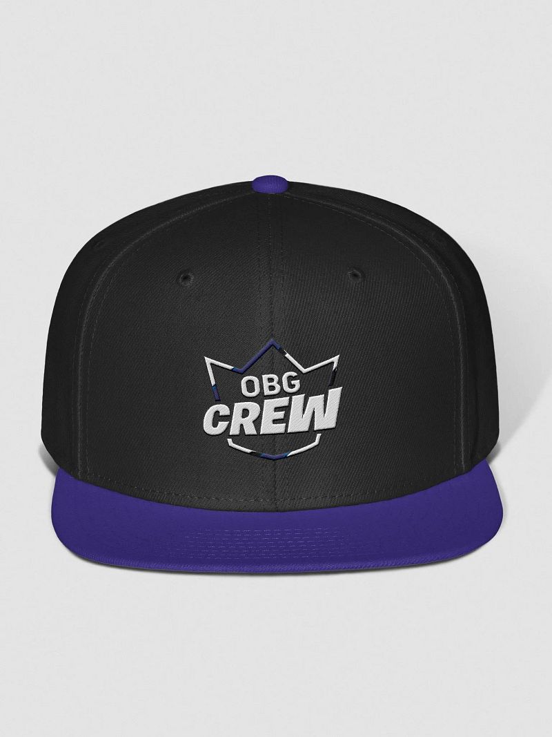 OBG Crew Snapback: Purple/Black