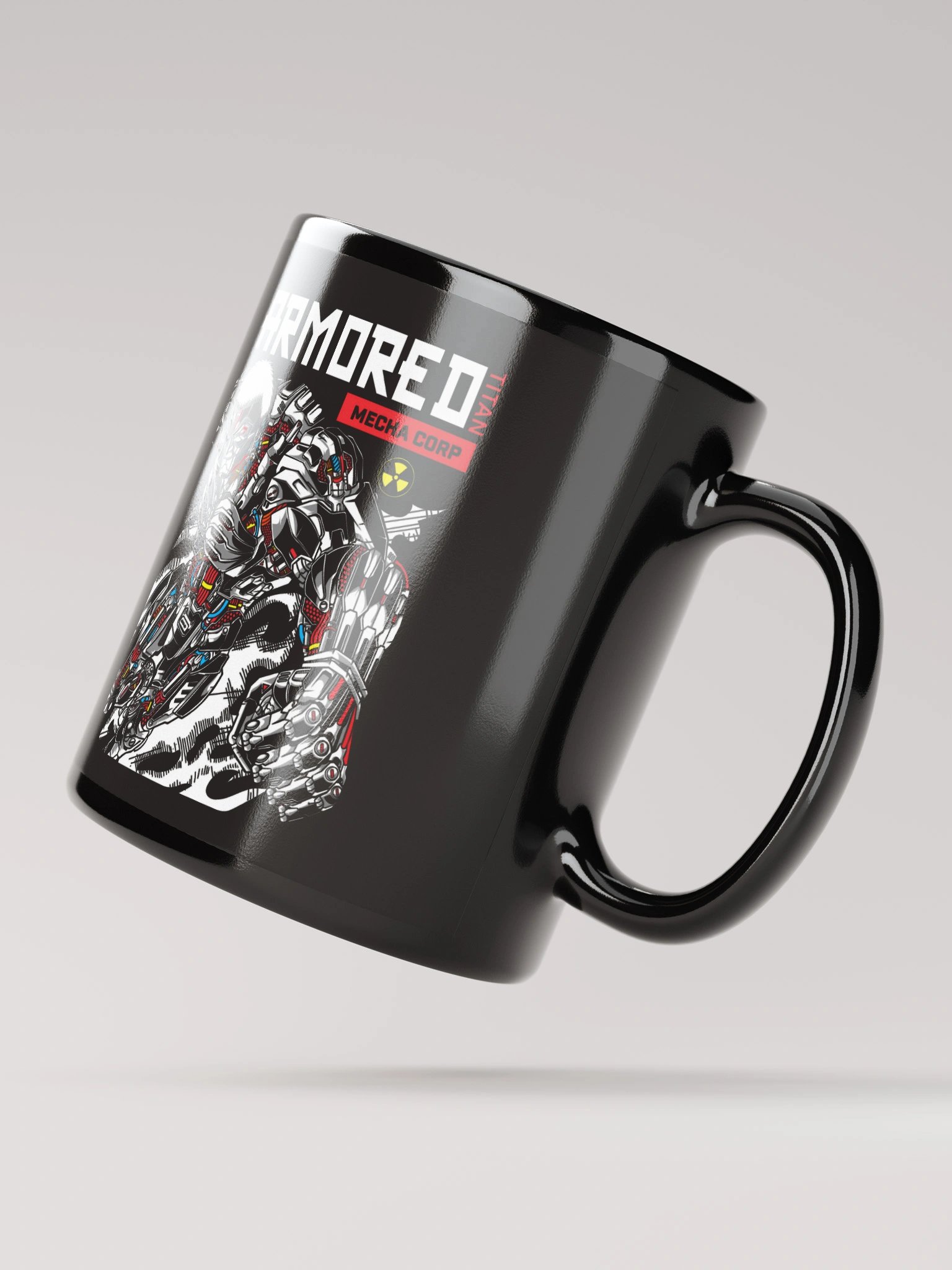 Armored Titan Mecha Corp Tee Mug product image (3)