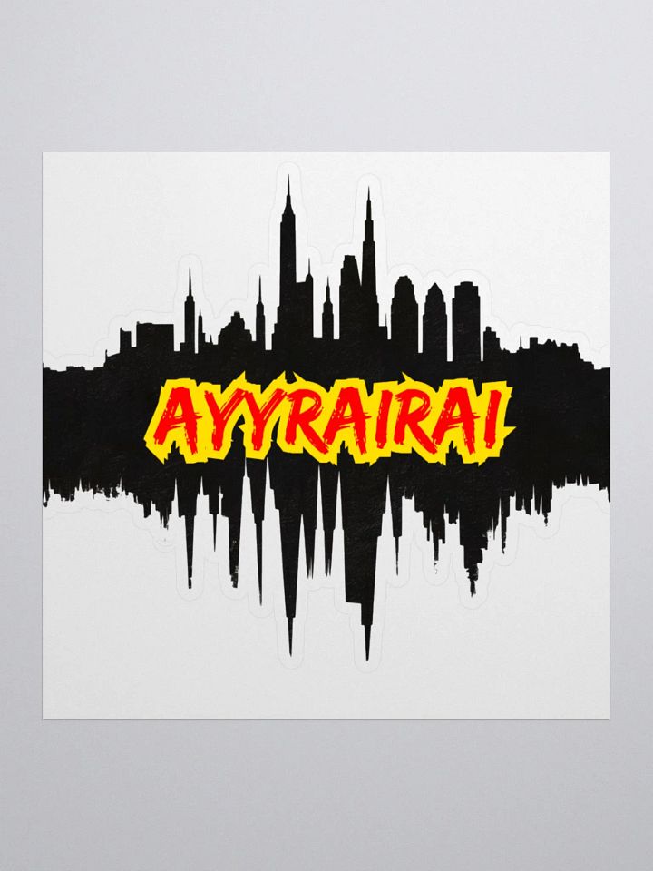 KC Skyline Name Sticker product image (1)