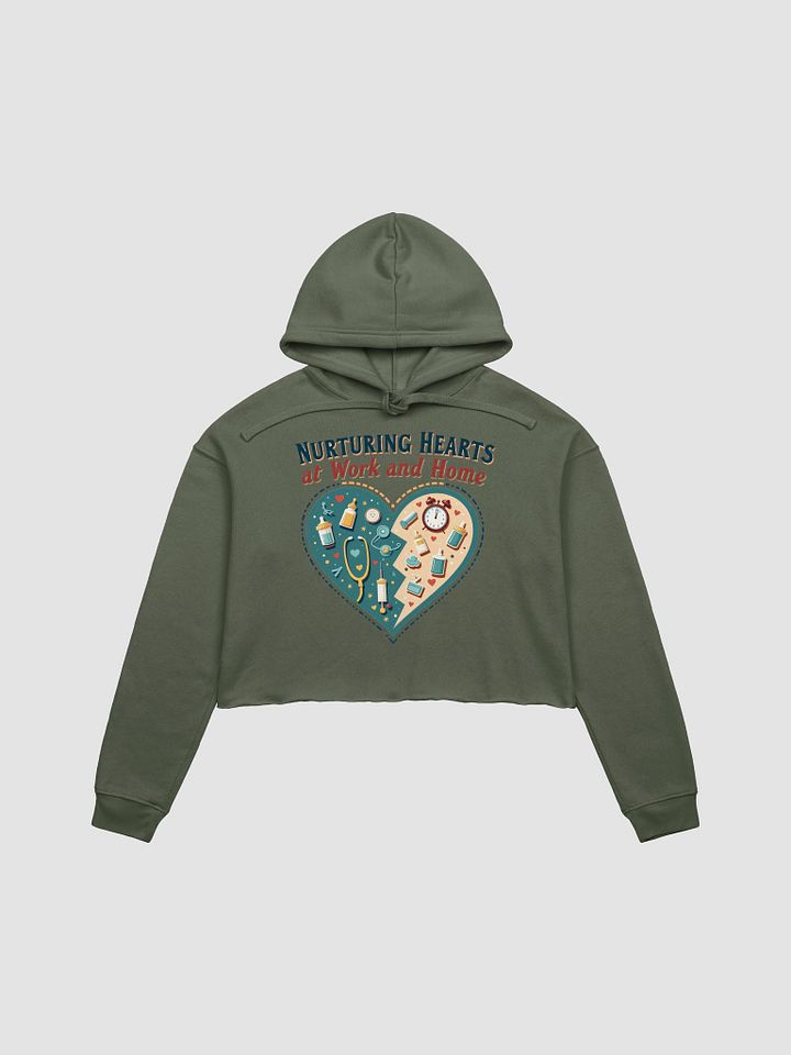 Nurturing Hearts Crop Hoodie product image (1)