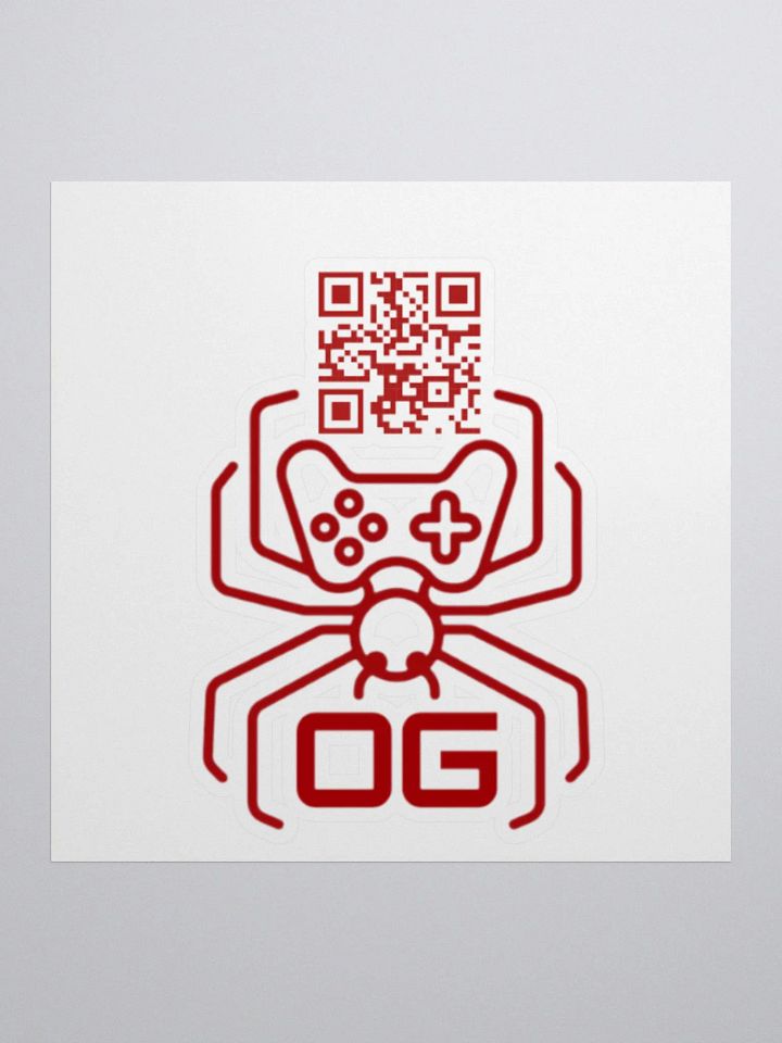 OG Logo Sticker w/ QR code product image (1)