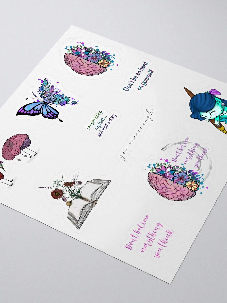 Mind Health Matters Sticker Pack product image (3)