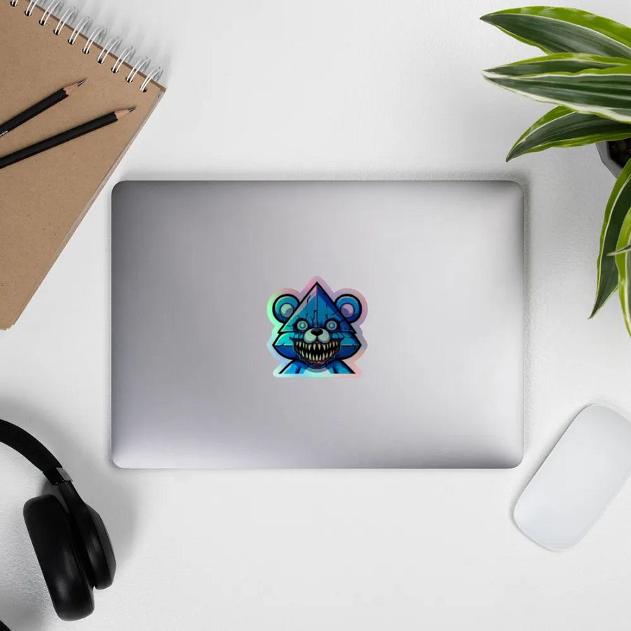 Fierce Bear Holographic Sticker Sheet product image (11)