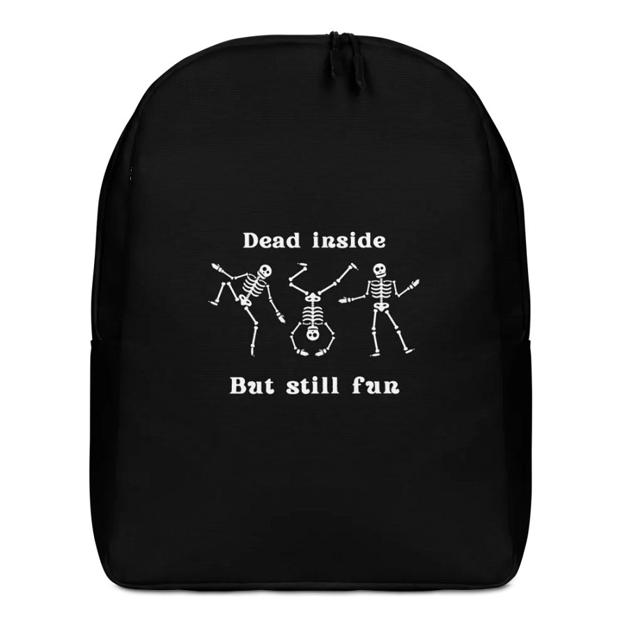 Playful Skeleton Dance All-Over Print Backpack product image (1)