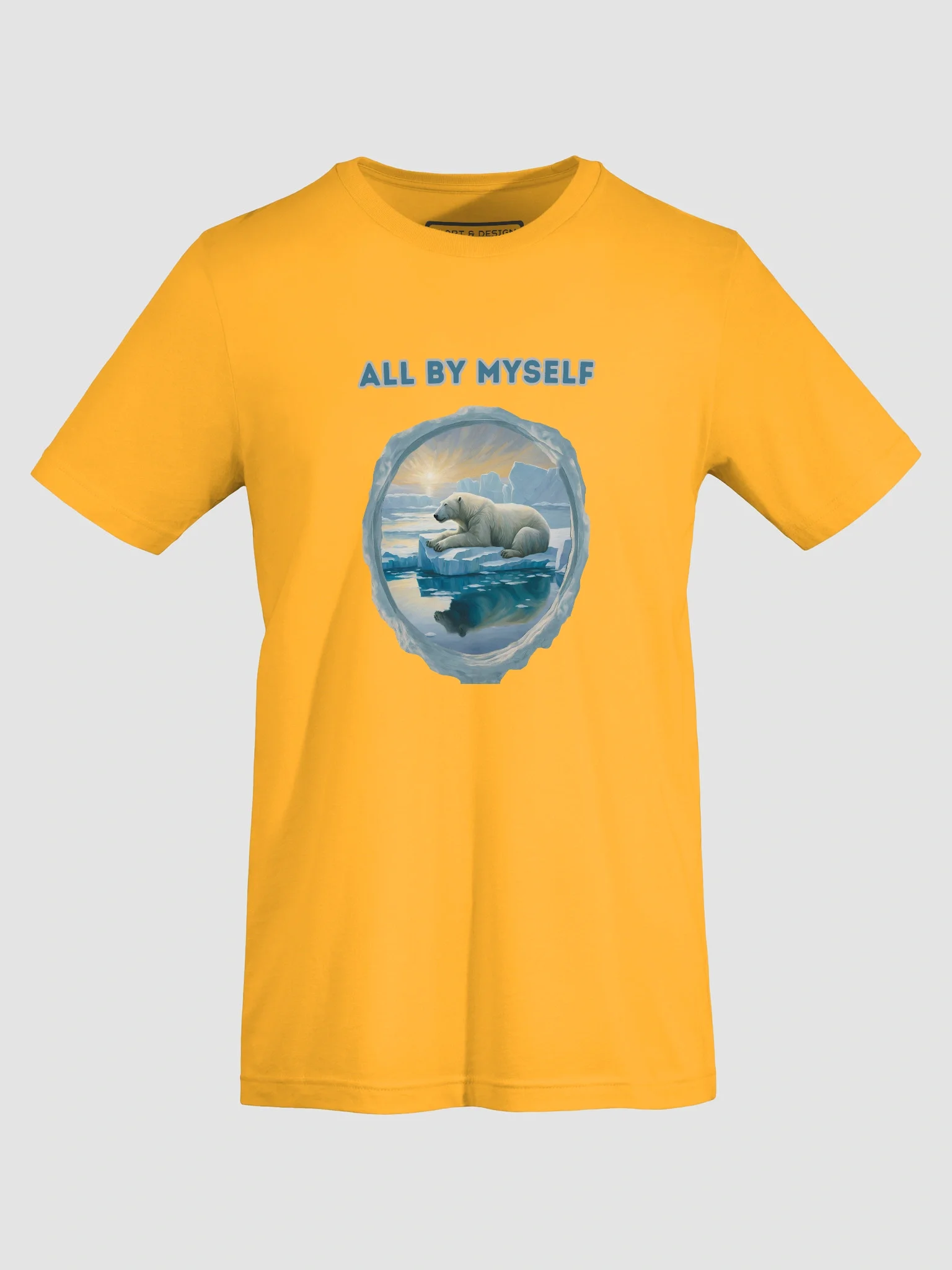 Arctic Solitude Polar Bear T-Shirt product image (7)