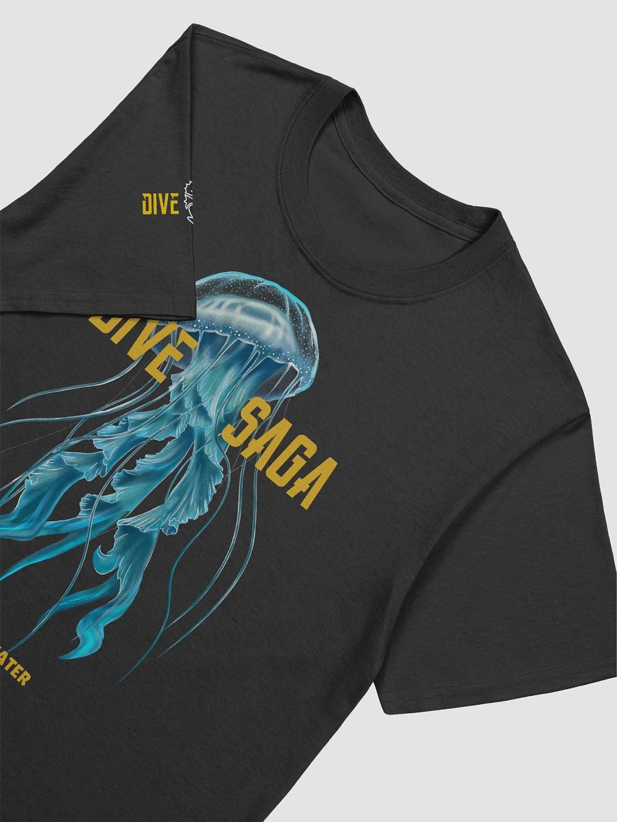 DiveSAGA 'Be like water' Jellyfish shirt product image (6)