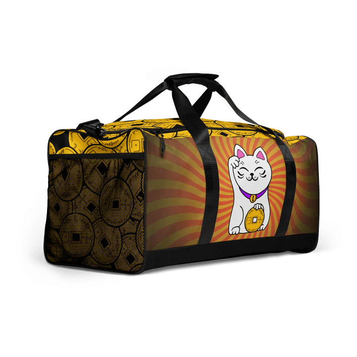 Maneki neko duffle bag product image (2)
