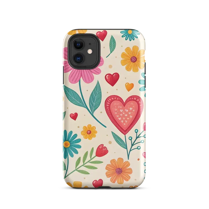 Whimsical Heart Garden iPhone® Tough Case product image (24)