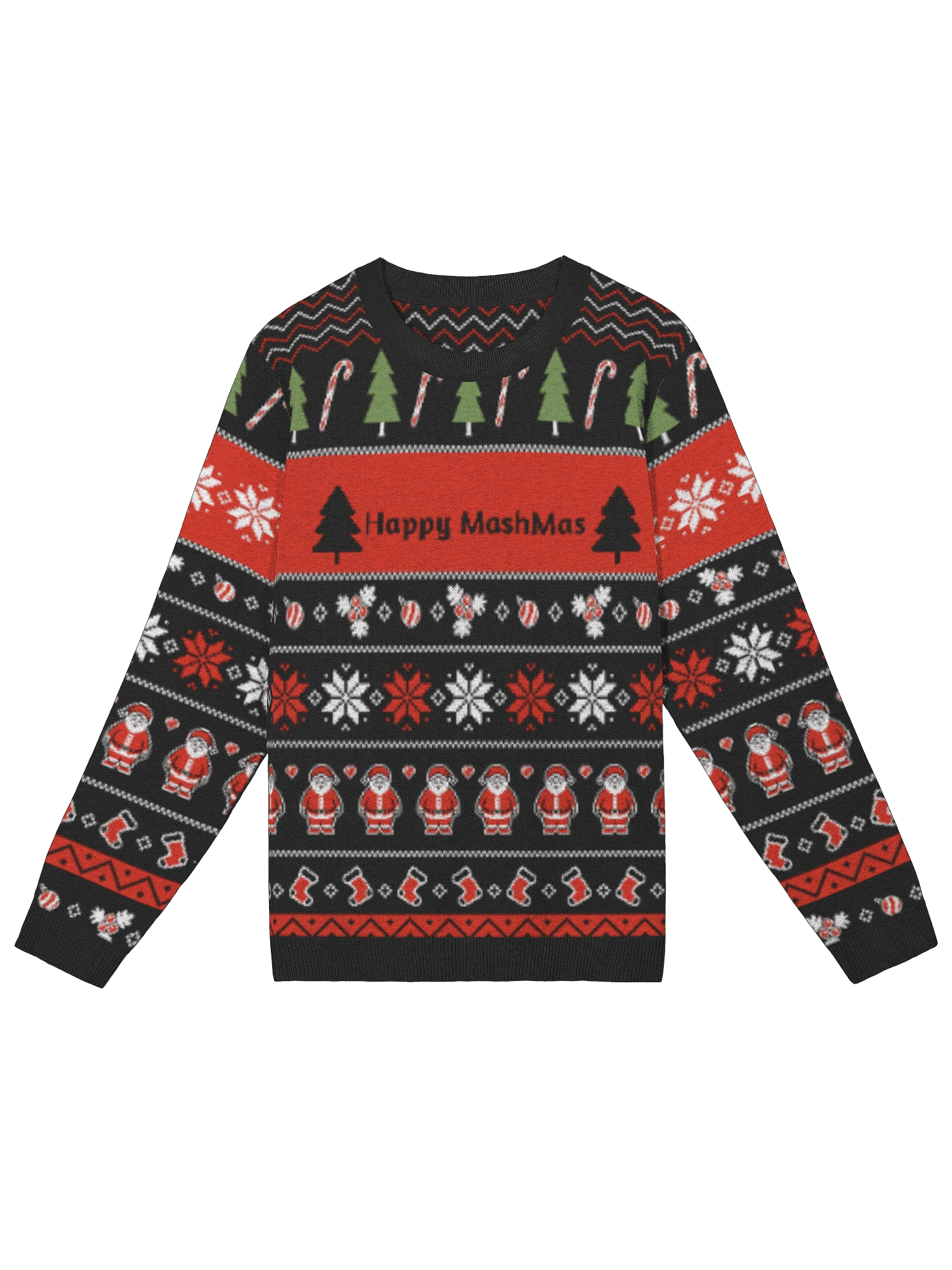Happy MashMas Knit Crewneck Sweater product image (1)