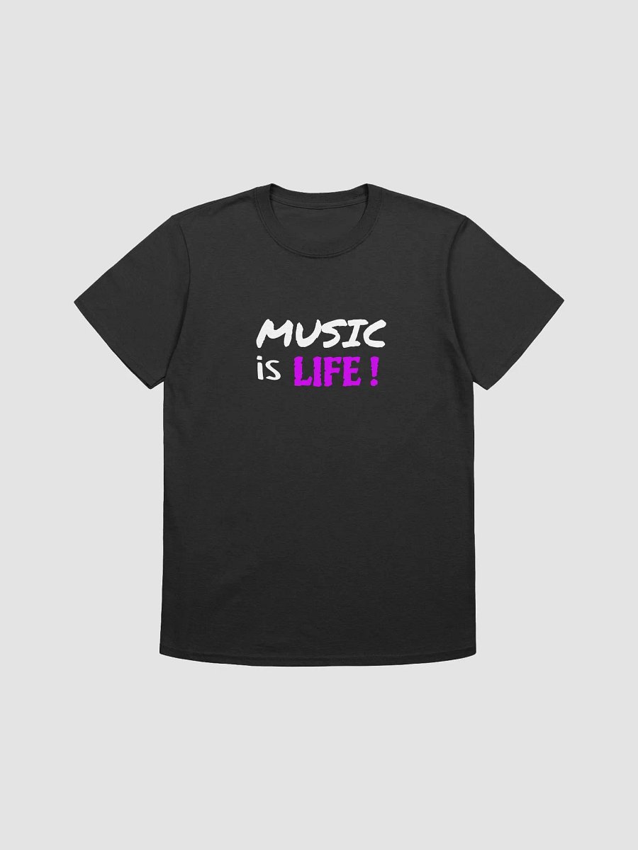 Stylish T-Shirt for Dj's | Music is Life | Exclusive product image (3)